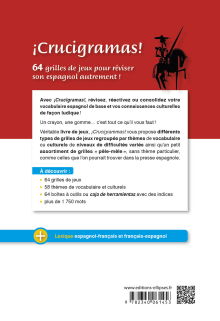 ¡CRUCIGRAMAS! 64 grilles de jeux pour réviser son espagnol autrement ! A2-B1