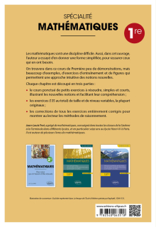 Spécialité Mathématiques - Première - Pour ceux qui ont besoin d'être rassurés