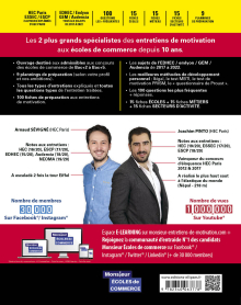 Le Manuel des entretiens de motivation « AST / Admissions Parallèles » - Concours aux écoles de commerce - Édition 2022