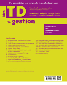 Mes TD de contrôle de gestion