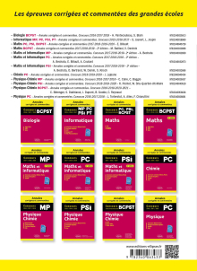 Physique MP, PC. Annales corrigées et commentées 2019/2020/2021. Concours X/ENS