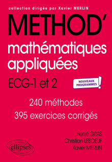 Mathématiques appliquées - ECG 1re et 2e années - Nouveaux programmes