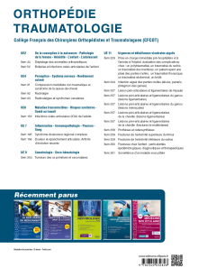 Orthopédie Traumatologie - 2e édition