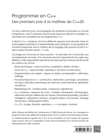 Programmer en C++ - Des premiers pas à la maîtrise de C++20