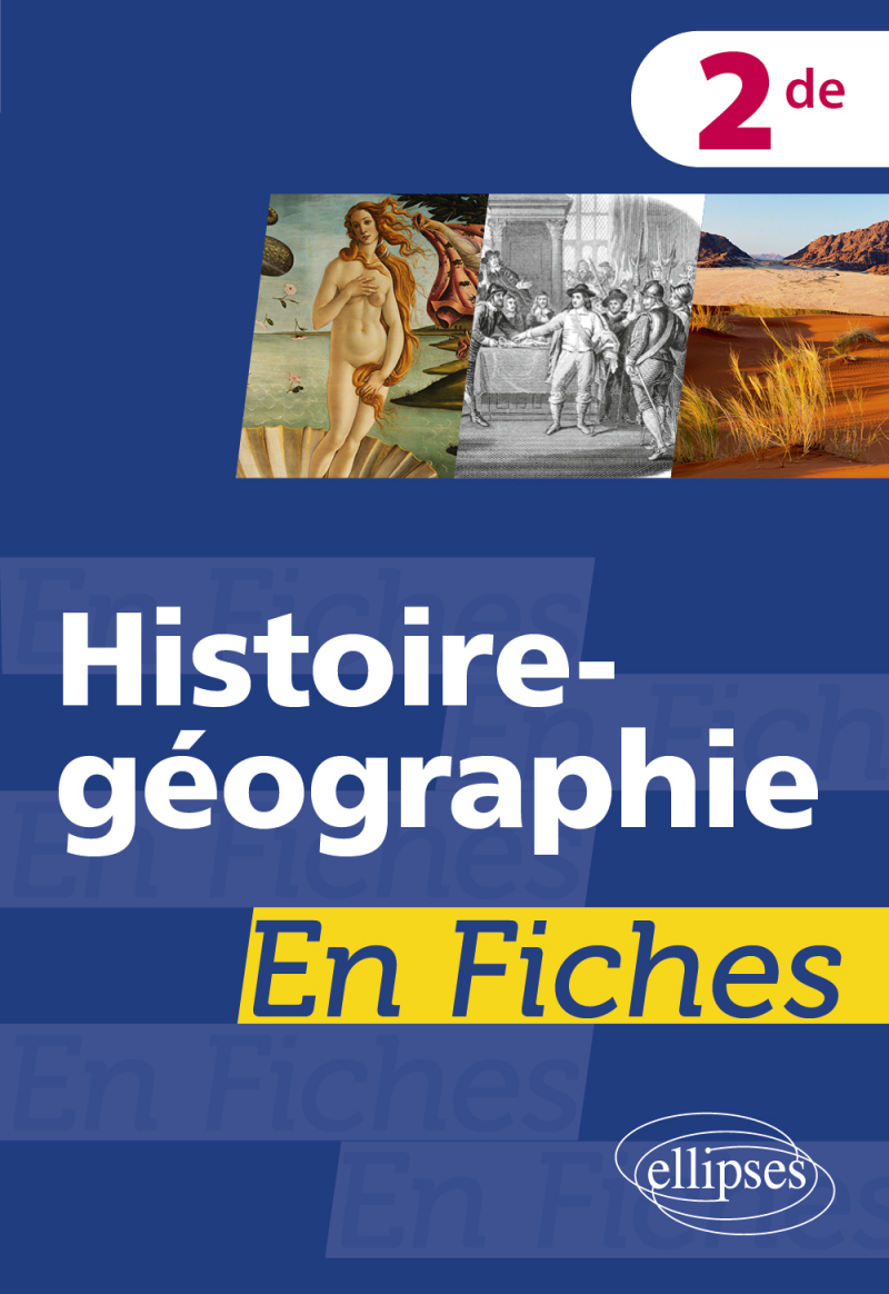 Histoire-géographie en fiches - Seconde