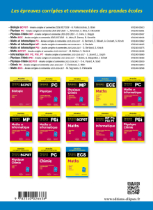 Maths. ECE - Annales corrigées et commentées - Concours 2016/2017/2018