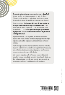 Na also! Zoom sur les points essentiels de la grammaire allemande. 900 phrases de thème grammatical ciblées, graduées et corrigées.