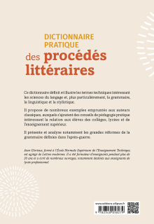 Dictionnaire pratique des procédés littéraires