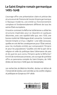 Le Saint Empire romain germanique - 1495-1648