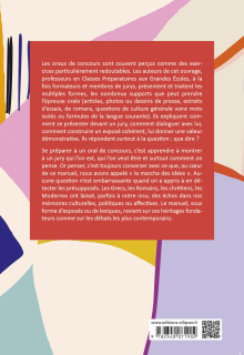 L'oral de culture générale aux concours. 2e édition revue et enrichie