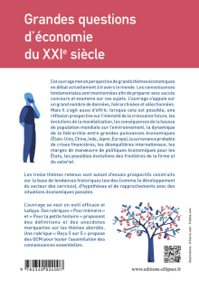 Grandes questions d'économie du XXIe siècle