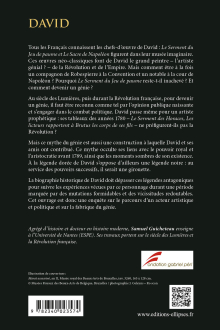 David. La fabrique du génie