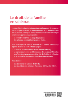 Le droit de la famille en schémas - À jour de la loi du 21 février 2022 sur l'adoption - 3e édition