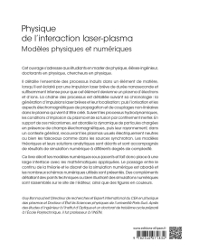 Physique de l'interaction laser-plasma - Modèles physiques et numériques