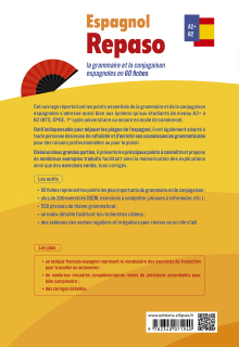 Espagnol. Repaso A2+-B2 - La grammaire et la conjugaison espagnoles en 60 fiches