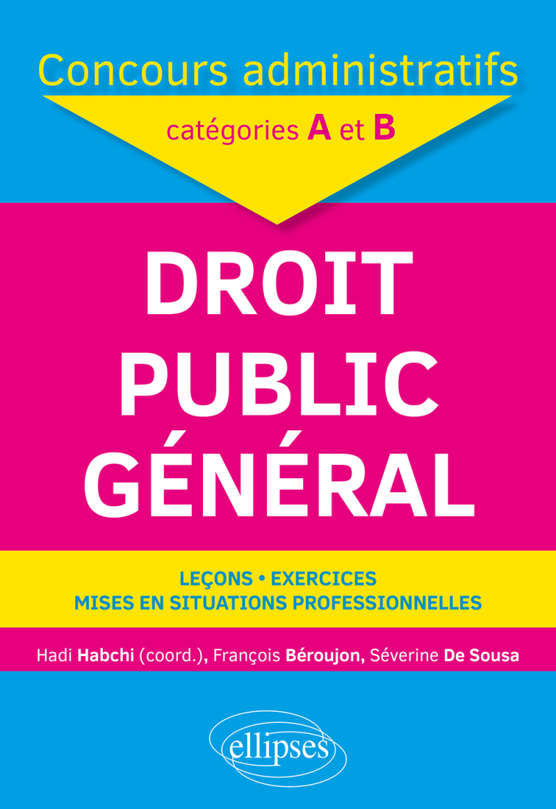 Droit public général - Concours administratifs de catégorie A et B
