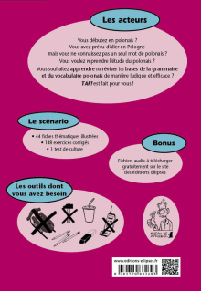 TAK!  Apprendre ou réviser les bases de la grammaire et du vocabulaire polonais en s’amusant. Avec fichiers audio