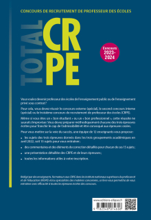 Annales corrigées du CRPE 2022