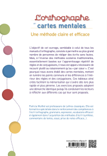 L'orthographe en cartes mentales - Une méthode claire et efficace