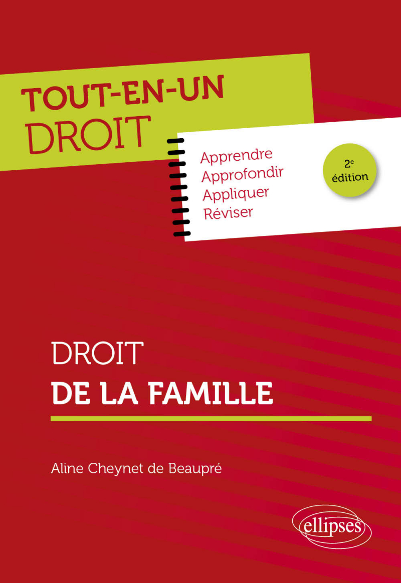 Droit de la famille - 2e édition