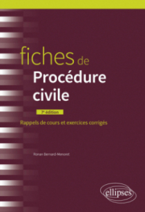 Fiches de procédure civile - À jour au 31 juillet 2022 - 7e édition