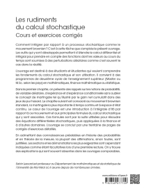 Les rudiments du calcul stochastique - Cours et exercices corrigés