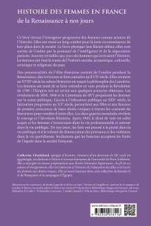 Histoire des femmes en France de la Renaissance à nos jours