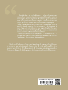 Le vocabulaire du bouddhisme