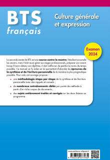 BTS Tout en un méthodes et entraînements. 1. Paris, ville capitale ? 2. Invitation au voyage... - Examen 2024 - édition 2024