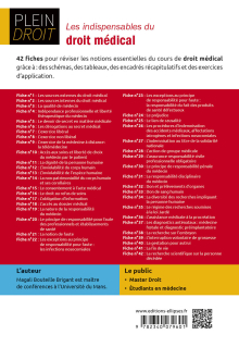 Les indispensables du droit médical - 2e édition