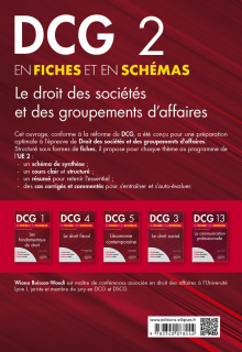 DCG 2 - Le droit des sociétés et des groupements d’affaires en fiches et en schémas