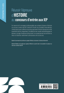 Réussir l'épreuve d'histoire au concours d'entrée aux IEP