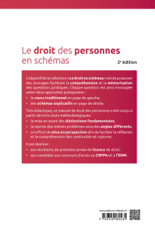 Le droit des personnes en schémas - 2e édition