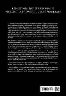 Renseignement et espionnage pendant la Première Guerre Mondiale