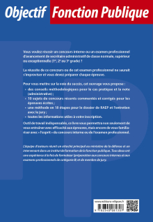 Secrétaire administratif / SAENES de classe normale, supérieure ou exceptionnelle - Concours internes et examens professionnels - 2e édition