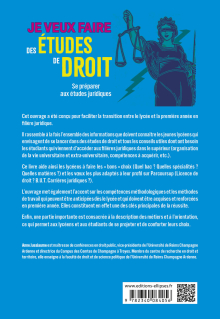 Je veux faire des études de droit - Se préparer aux études juridiques