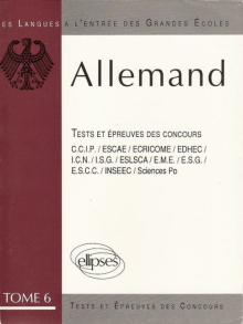 L'Allemand tome 6 épreuves 84/89