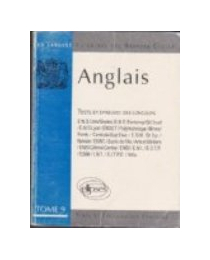 Anglais tome 9 épreuves 84/89 (L')
