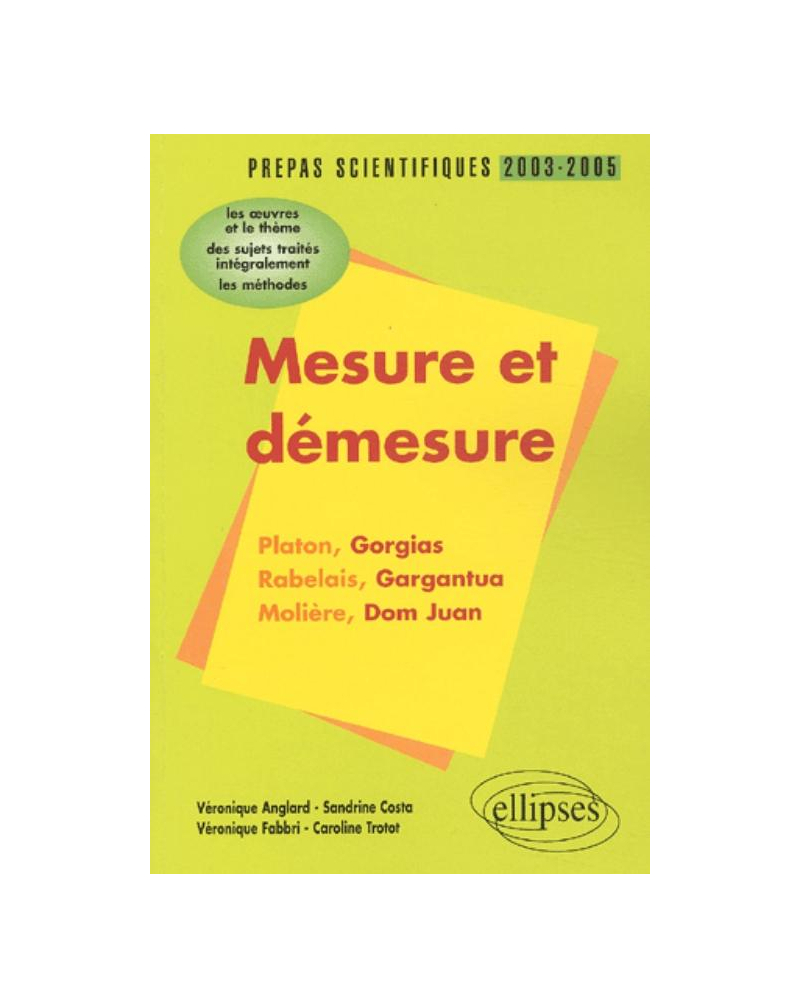 Mesure et démesure