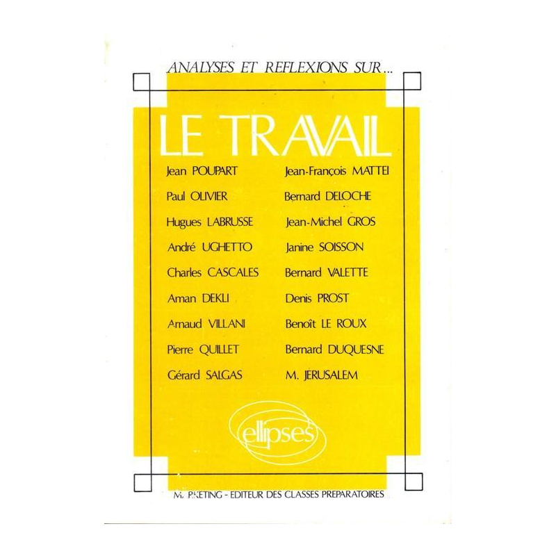 Travail (Le)