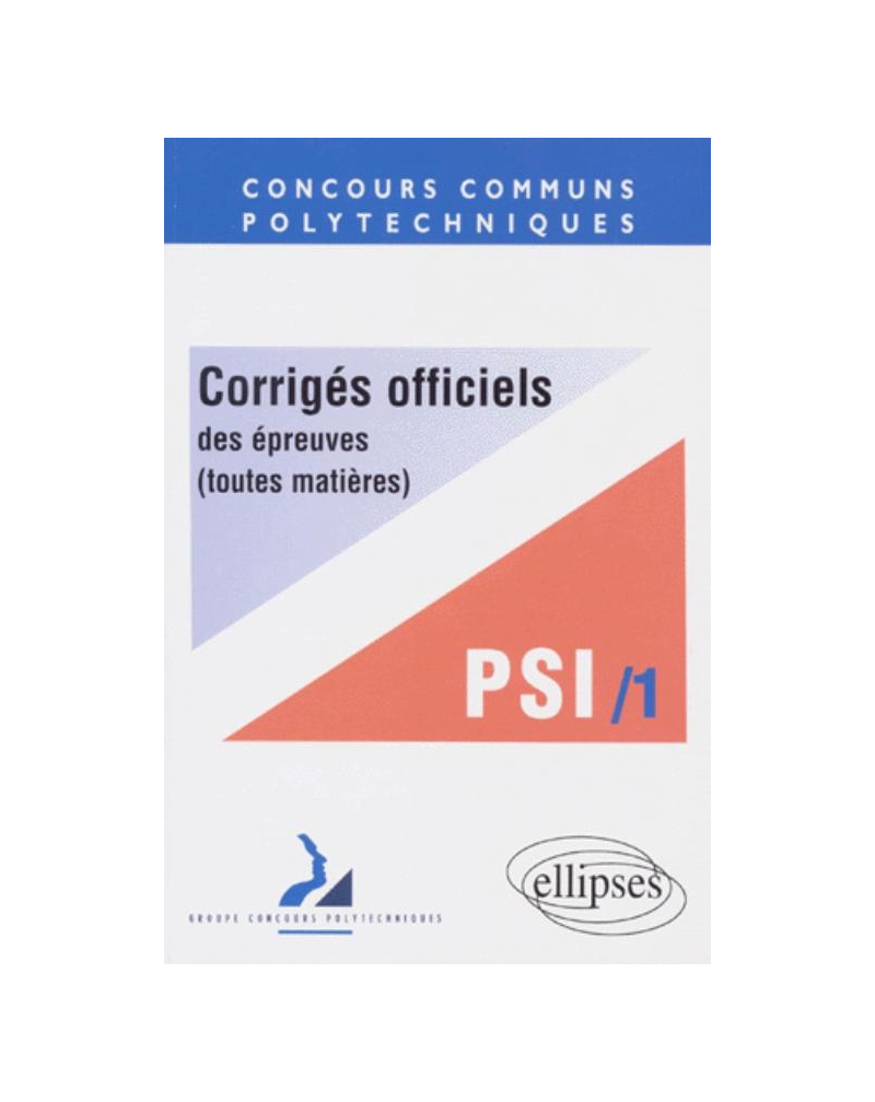 COR.EPREUV.CCOM.X ENSI PSI 1