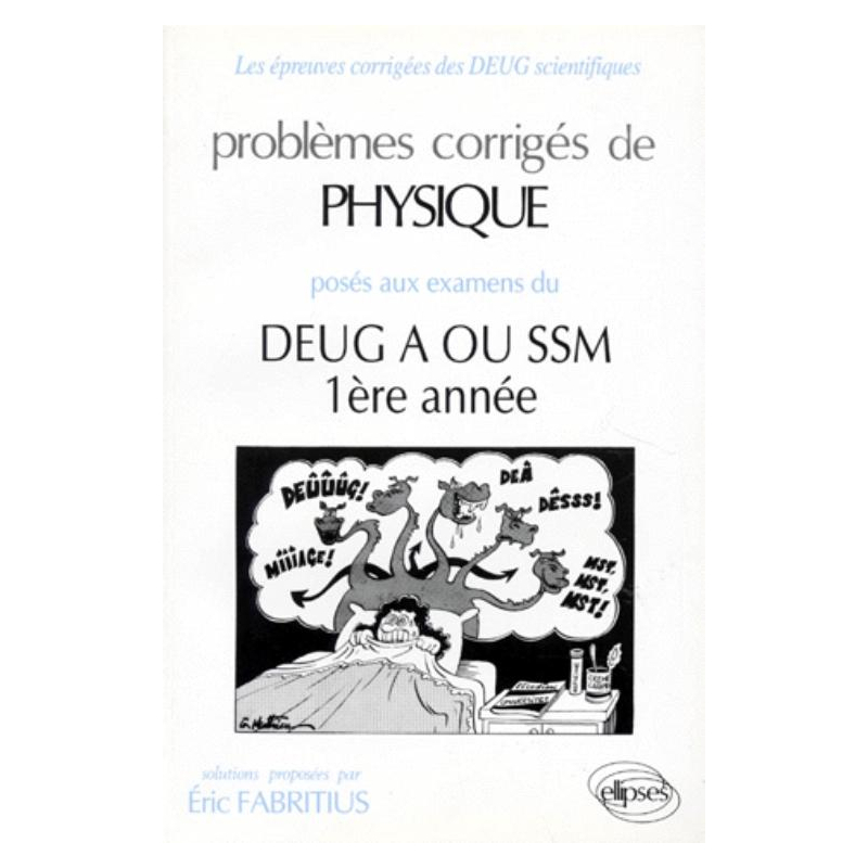 Physique DEUG A ou SSM (1re année) 1992-1993