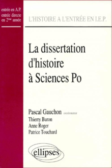dissertation d'Histoire à Sciences Po. (La)