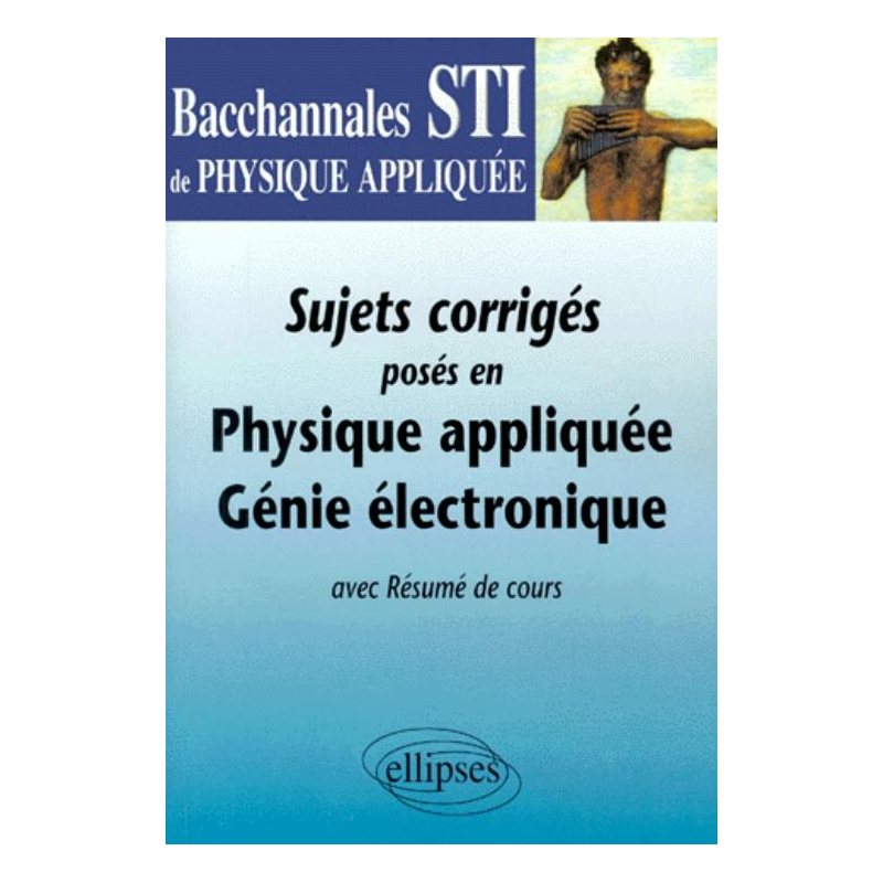 B.ANN.SUJ.CO.BAC GENIE ELE.STI