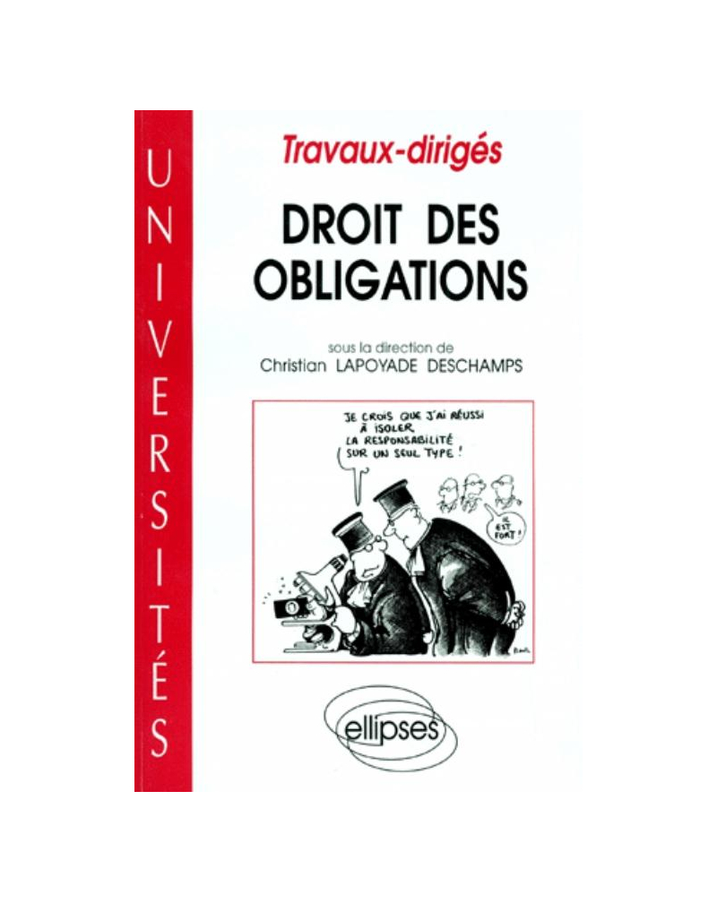 Droit des obligations - Travaux dirigés