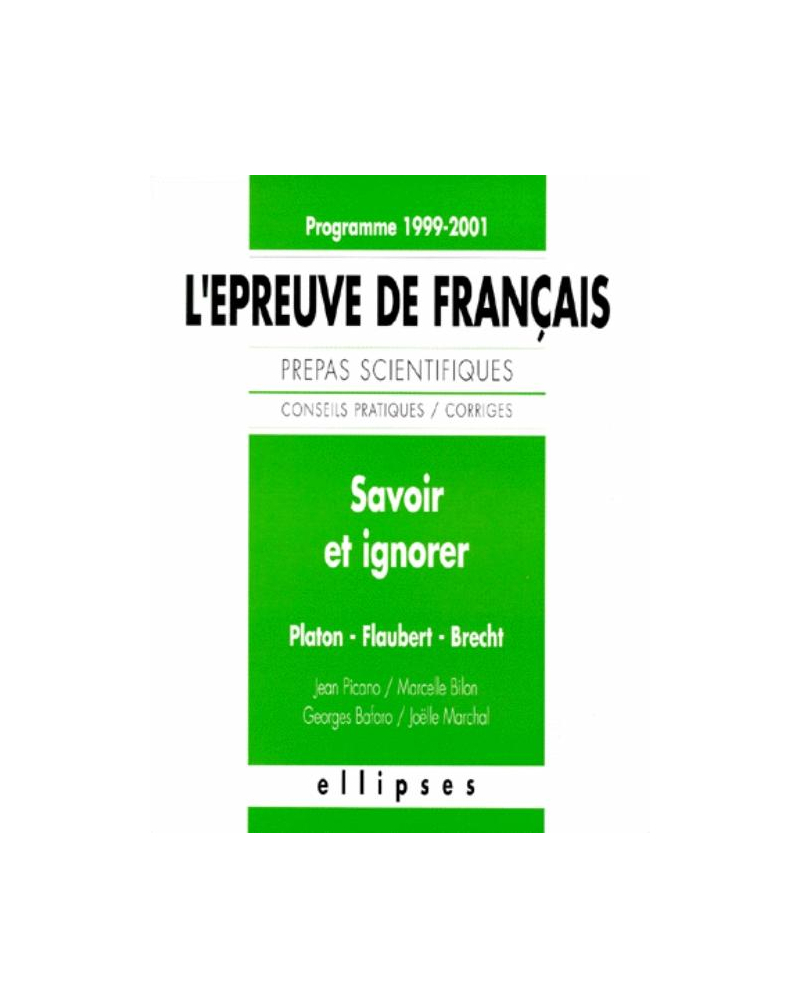 SAVOIR & IGNO.PROG99/00 PREP.X