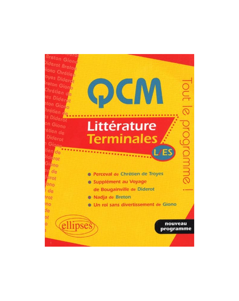 Littérature Terminales