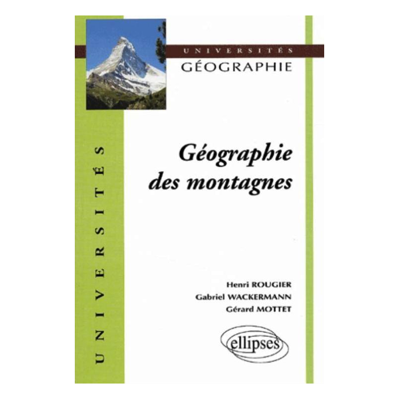 Géographie des montagnes
