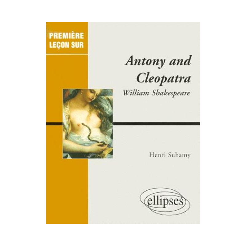 Shakespeare, Antony and Cleopatra