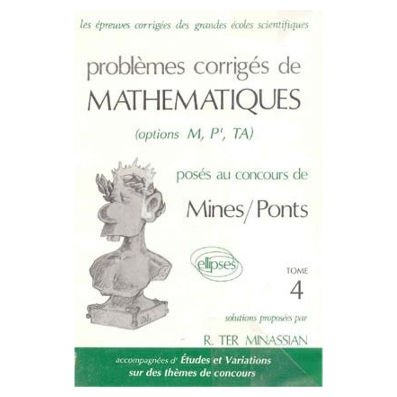 Mathématiques Mines/Ponts 1988-1989 - Tome 4